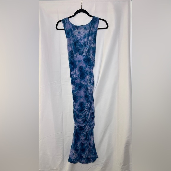 Free People Take Me Away Mesh Midi Dress Size Medium - Picture 3 of 10